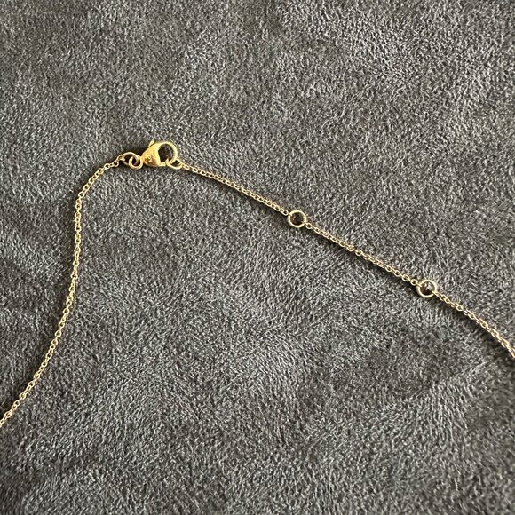 David Yurman Cable Cross Necklace w/ Pavé White Diamonds & 18K Yellow Gold - 18" - Picture 15 of 16